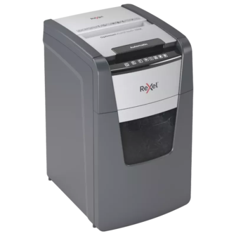 Rexel Optimum AutoFeed+ 150X automatinis kryžminis popieriaus smulkintuvas P4