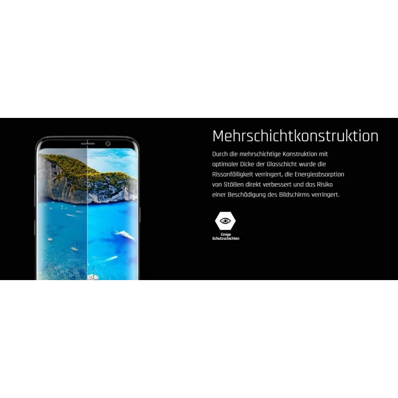 Grūdinto stiklo apsauginis stikliukas MYPHONE Hammer Energy 2, 9H kietumas, atsparus įbrėžimams