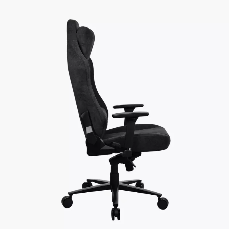 Arozzi Vernazza Soft Fabric žaidimų kėdė – Pure Black