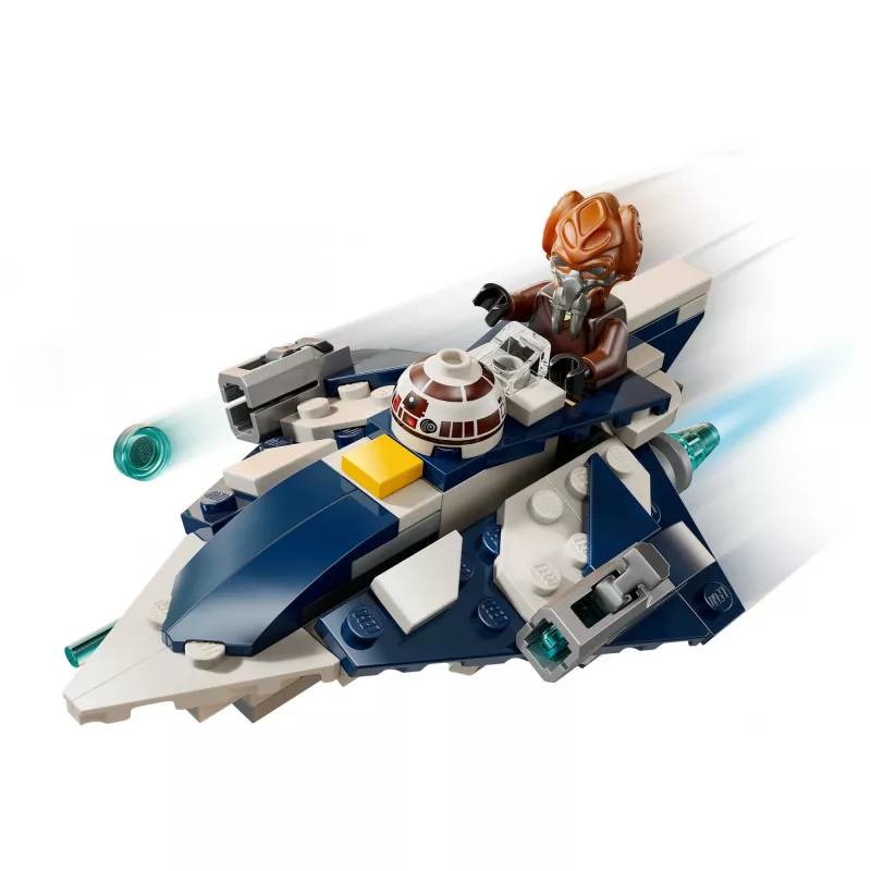 LEGO Microfighter Star Wars Plo Kono džedajaus žvaigždėlaivis 75400 — 89 dalių, 1 minifigūrėlė, nuo 6 m.