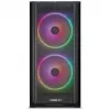 Lian Li LANCOOL 216 korpusas + HYDROSHIFT II LCD-C 360TL AiO rinkinys - juodas