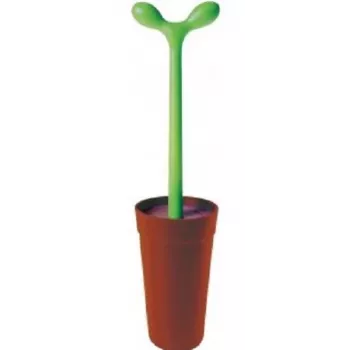 Tualeto šepetys su laikikliu Alessi ASG04 Įvairiaspalvis 480mm aukštis 12cm skersmuo