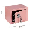 Extralink Home | Home Safe | biuro, raktų dėžutė, apsauginis seifas, Rožinė, S-404
