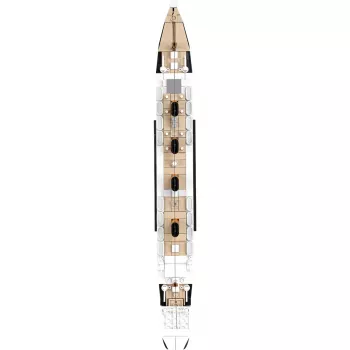Konstruktorius Cobi R.M.S. Titanic modelis 593 detalės COBI-1680 — mastelinis modelis iš kaladėlių