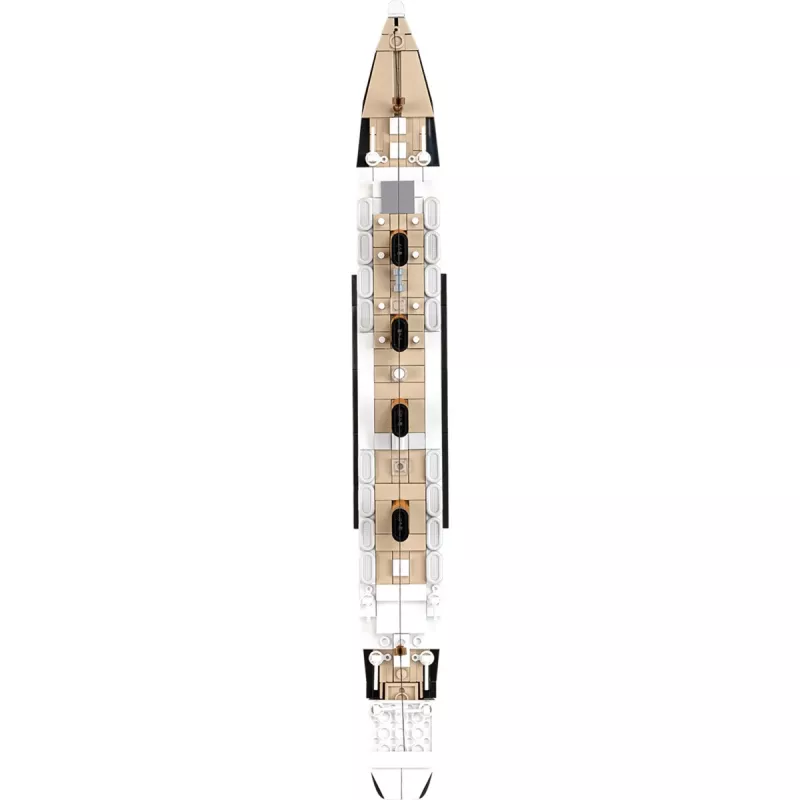 Konstruktorius Cobi R.M.S. Titanic modelis 593 detalės COBI-1680 — mastelinis modelis iš kaladėlių