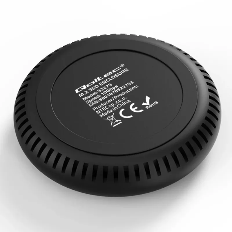 Qoltec 52275 M.2 SSD diskų dokavimo stotis, SATA/NVMe, USB-C