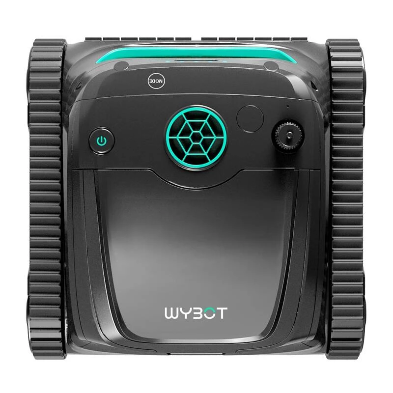 Baseino valymo robotas Wybot S2, belaidis, su pažangia navigacija ir galingu siurbimu