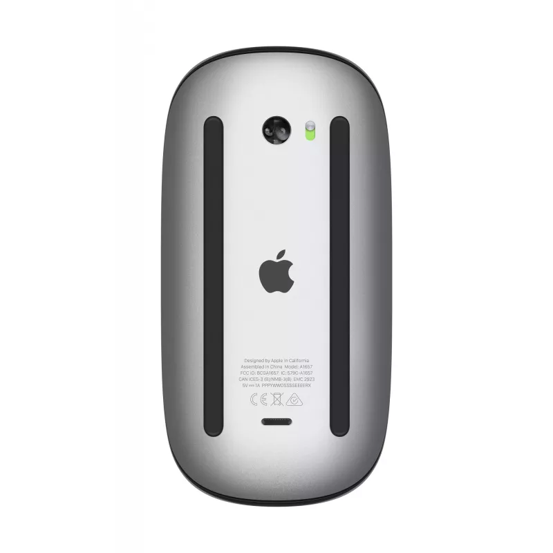 Apple Magic Mouse – juoda, Multi-Touch paviršiumi