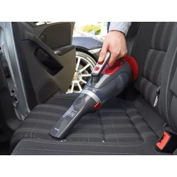 Black & Decker ADV1200 nešiojamas dulkių siurblys Pilka, Raudona be maišelio
