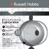 Wok Russell Hobbs RH01709EU 28 cm Perlmutinis, nepridegantis kepimo puodas