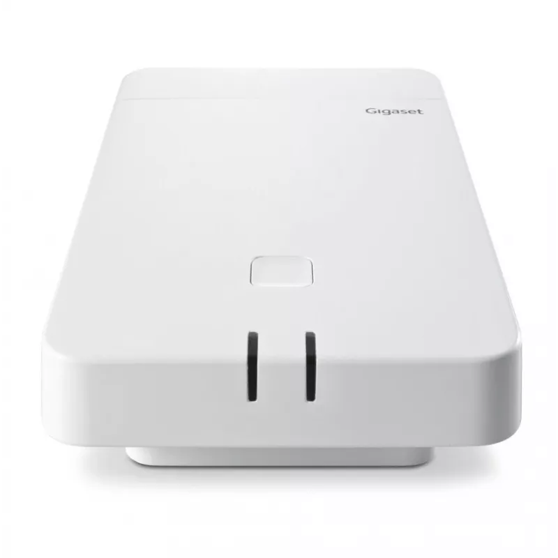 DECT bazinė stotis Gigaset N770 IP Pro – 120 kanalų, HTTPS/SIPS/SRTP/SSL/TLS, viduje 50 m, lauke 300 m, balta