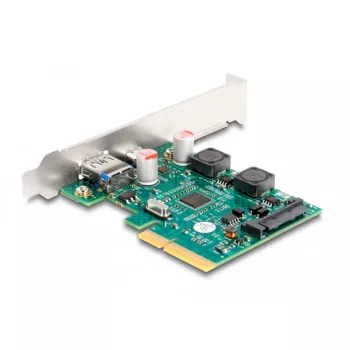 DeLOCK PCI Express x4 kortelė 1 x USB Type-C 1 x USB Type-A 10 Gbps