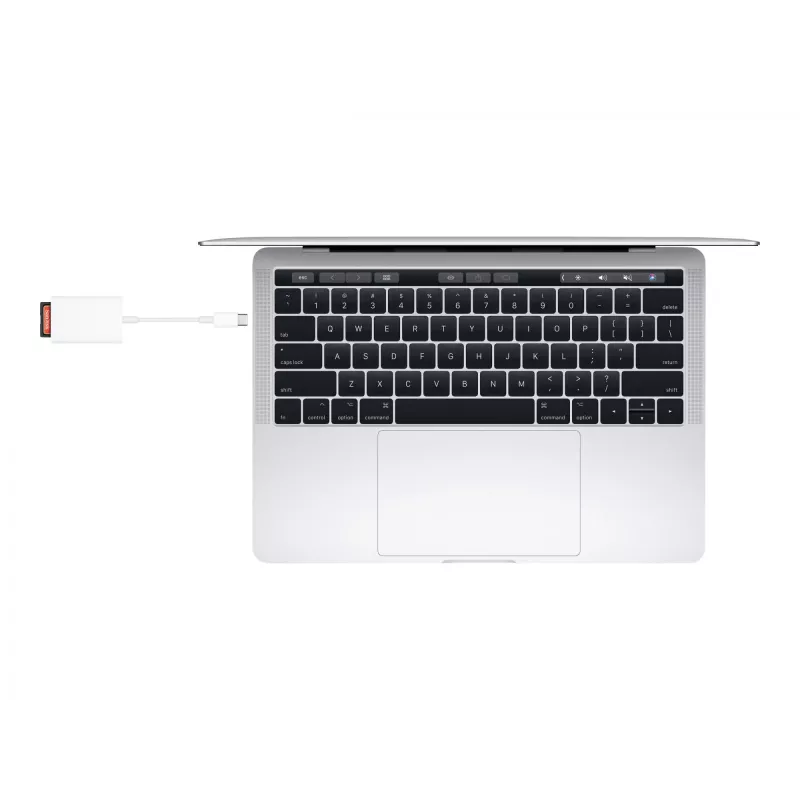 Kortelių skaitytuvas Apple MW653ZM/A USB 2.0 Type-C Baltas SD suderinamas