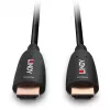 Lindy 38511 HDMI 2.1 8K60 hibridinis optinio pluošto kabelis, 15 m, AOC, HDMI–HDMI (kištukas–kištukas), 4K120, juodas