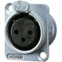 Jungiamasis laidų connector JUNG CXLR-D XLR sidabrinis