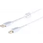 USB A-B laidas ShiverPeaks 77022-WF didelės spartos USB 2.0, duomenų ir maitinimo perdavimui