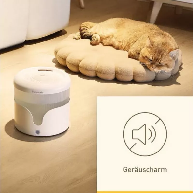 Automatinis vandens daviklis gyvūnams Panasonic CP-JNW01CW — 1,9 l, maitinamas iš tinklo, baltas, Ø18,5 cm × 175 mm