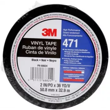 3m 471IW-S50-D Black lipnioji juosta