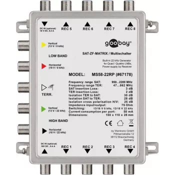 Wentronic 67178 sidabrinis