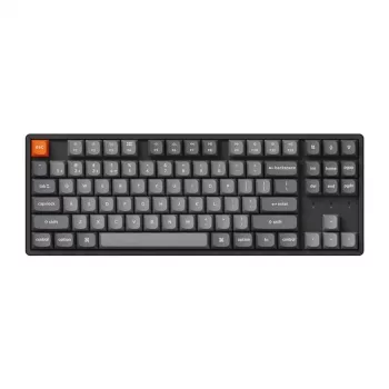 Keychron K8 Max belaidė mechaninė klaviatūra juoda 87 klavišų RGB LED