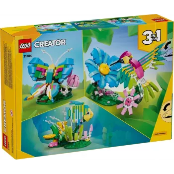 LEGO CREATOR 3 IN 1 31384 Laukiniai gyvūnai: Spalvingas kolibris