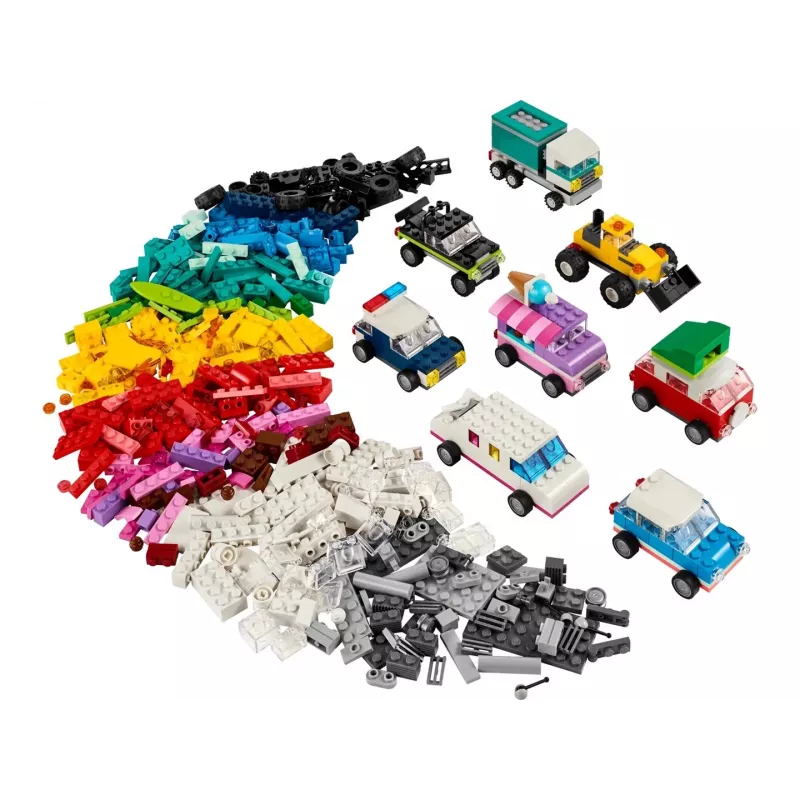LEGO Classic 11036 Kūrybiškos transporto priemonės