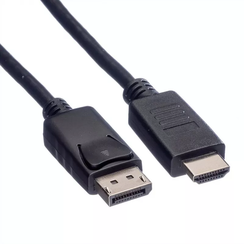 ROTRONIC-SECOMP Roline Green - Adapterkabel - DisplayPort männlich eingerastet zu HDMI männlich