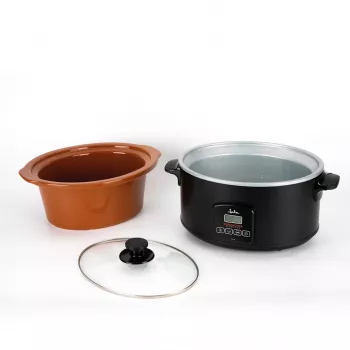 Lėtai virantis puodas Jata JEOL2145 5 L 210 W Juoda Terakota Mygtukai 230 V