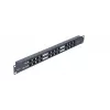 Extralink PoE Injector 12 prievadų 12x 100Mb/s RJ45, montuojamas į stelažą