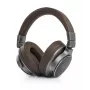 Muse M-278 BT belaidės ausinės, ant ausų, lankeliu, Micro-USB, Bluetooth, ruda, sidabrinė