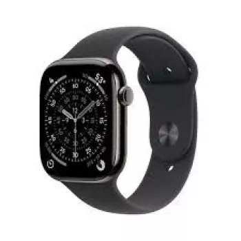 Išmanusis laikrodis Apple Watch S11 Cell 46mm su sportine juosta (Juoda) – GPS, Cellular, 46 mm korpusas