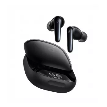 Anker Soundcore Liberty Buds juodi belaidžiai pusiau ausinės ANC