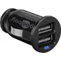 Automobilinis USB įkroviklis Wentronic 44177 12-24V 2.1A juodas