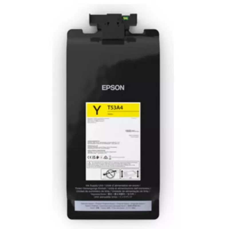 Epson UltraChrome XD3 T53A4 rašalo kasetė, geltona, 1,6 l (C13T53A400)