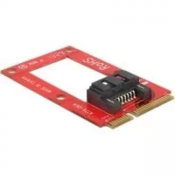 DeLOCK 95240 mSATA į SATA 7 kontaktų adapterio plokštė