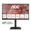 AOC 24E4U monitor kompiuteriui 60,5 cm (23,8 colio) 1920 x 1080 pikselių Full HD LED juodas