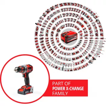 Gręžtuvas su smūginiu mechanizmu Einhell TE-CD 18/50 Li-i BL, 1800 aps./min., 2,35 kg