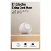 Garsiakalbis Amazon Echo Dot Max 2025 leidimas – Glacier White – Bluetooth (B0DKLVWZPF)