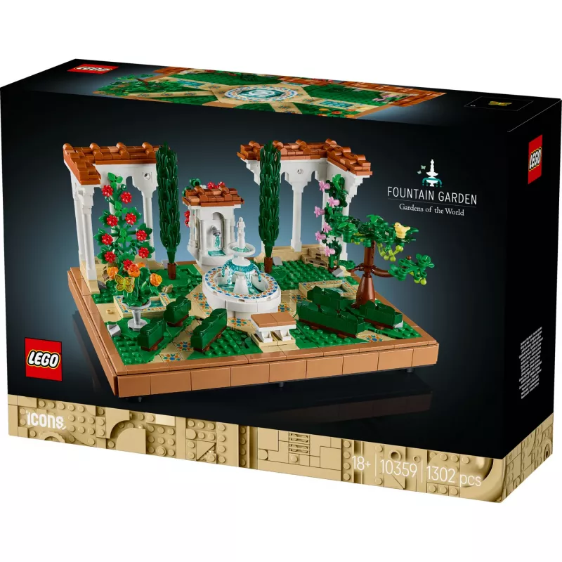 LEGO ICONS 10359 Fontanų sodas