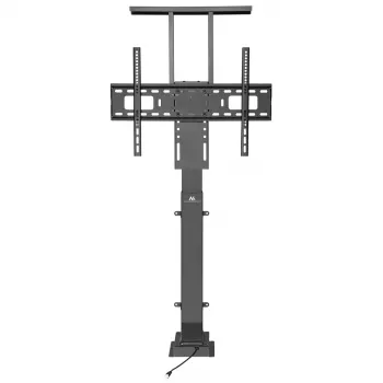 Maclean MC-866 elektrinis televizoriaus pakeliamasis laikiklis 37-65 colių (94-165,1 cm), nuotolinis valdymas, VESA iki 600×400, apkrova iki 50 kg, juodas