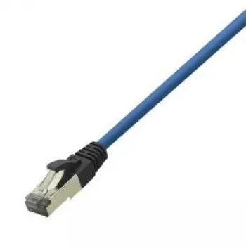 Tinklo kabelis LogiLink CQ8036S mėlynas 1 m Cat.8.1