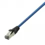 Tinklo kabelis LogiLink CQ8036S mėlynas 1 m Cat.8.1