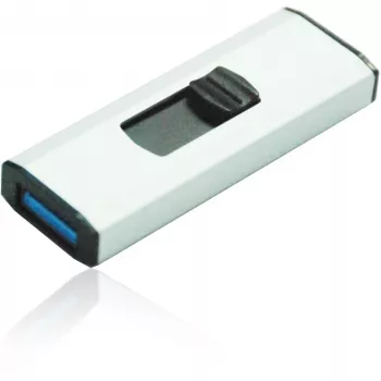 MediaRange MR919 USB atmintukas 256GB USB 3.0 juodas/sidabrinis
