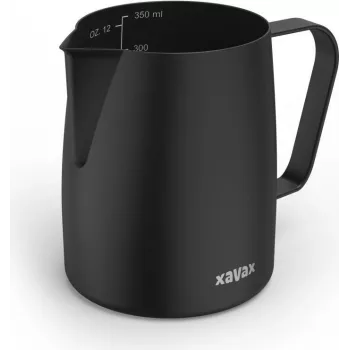 Xavax 00111260 Pieno ir grietinėlės ąsotis 350 ml, nerūdijantis plienas, juodas (00111260)