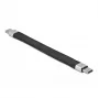 USB 2.0 FPC plokščias juostinis kabelis DeLOCK 86940 USB Type-C į USB Type-C 13 cm