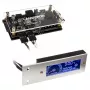 Lamptron TC20 PCI RGB ventiliatorių ir LED valdiklis - sidabrinis
