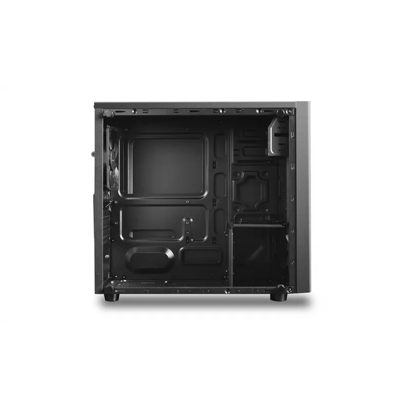 Korpusas DeepCool Matrexx 30 Mini Tower – Micro ATX, grūdintas stiklas, 3x3.5 col. / 2x2.5 col. vietos, GPU iki 25 cm