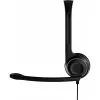 Sennheiser PC 7 USB ausinės – laidinės, vienos ausies, biurui ir kontaktų centrams, USB-A, juodos