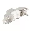 DeLOCK 90683 Lyties keitiklis RJ45 LSA sidabrinis
