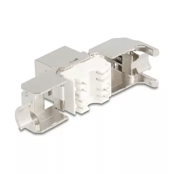 DeLOCK 90683 Lyties keitiklis RJ45 LSA sidabrinis